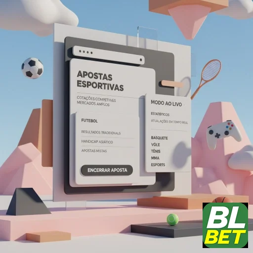 Ilustração de Descubra a plataforma de jogos da blbet com tecnologia avançada