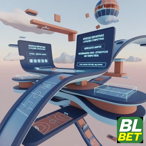 Ilustração de Descubra a plataforma de jogos da blbet com tecnologia avançada